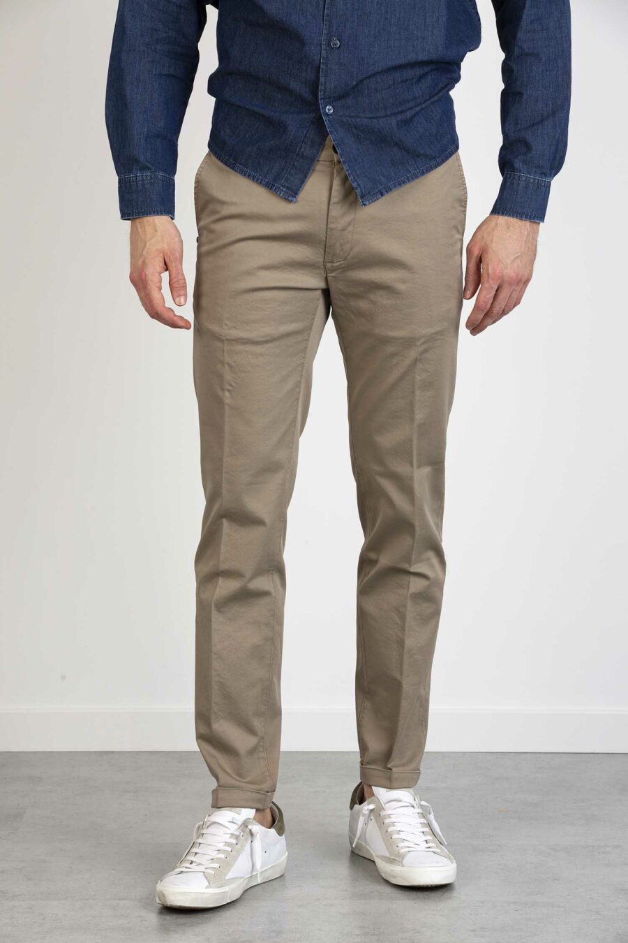 RE-HASH-PANTALONE MUCHA TENCEL-RHP2492277P2 SABBIA