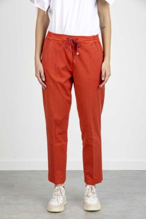 RE-HASH-PANTALONE FRANCY CON ELASTICO IN VITA-RHP3352U003 PAPRICA