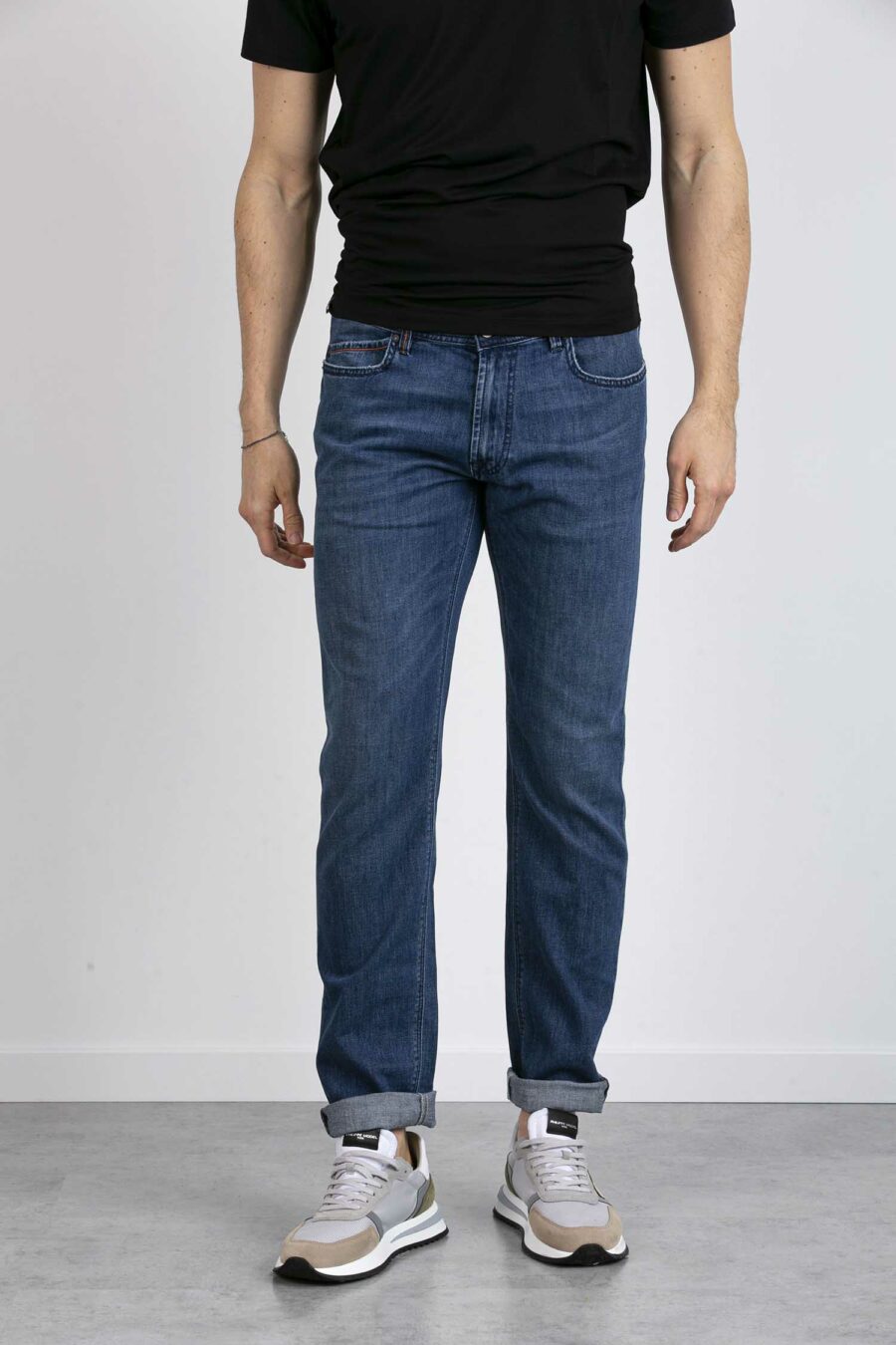 RE-HASH-JEANS HOOPER SCURO TENCEL-RHP4002A502D5 USE