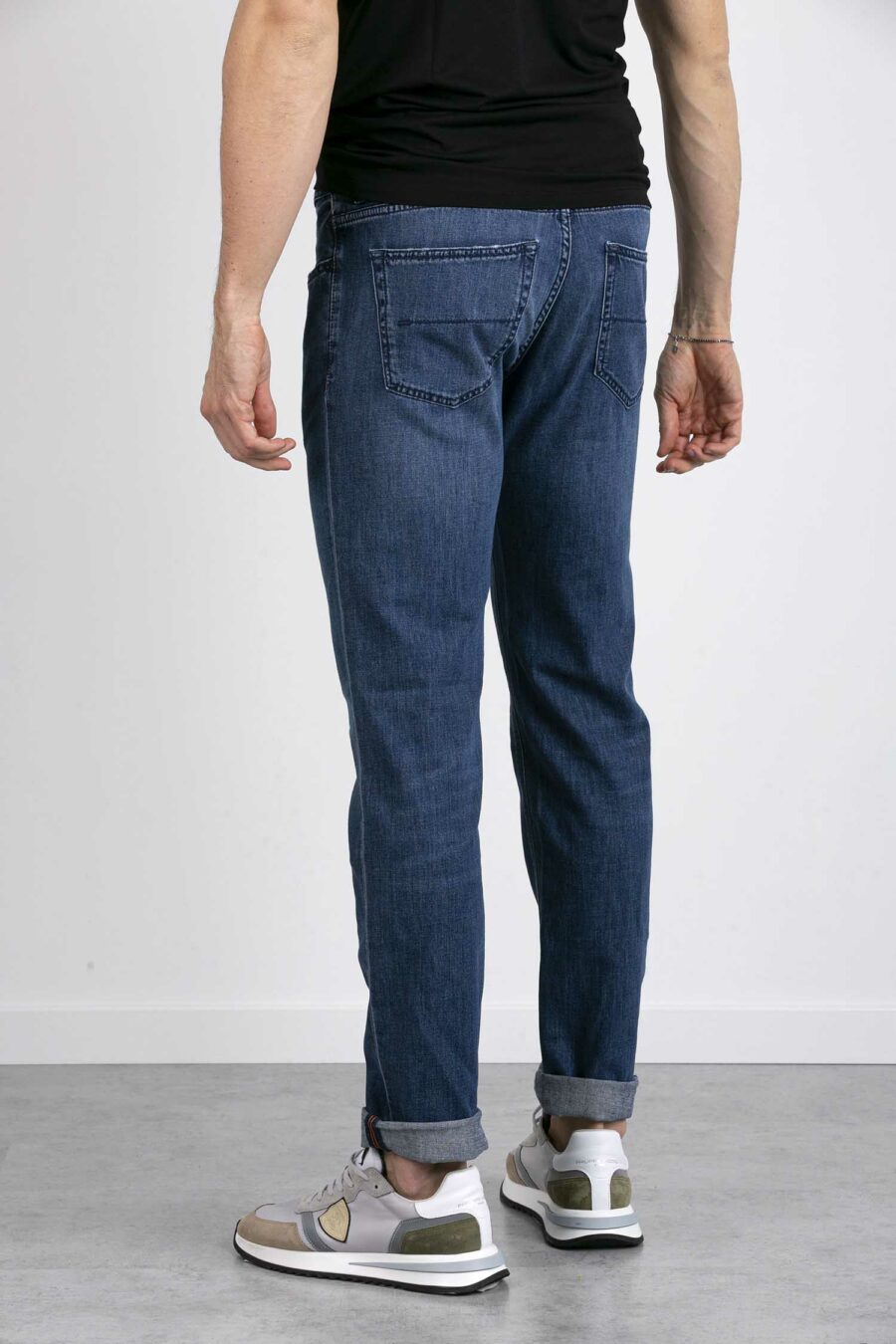 RE-HASH-JEANS HOOPER SCURO TENCEL-RHP4002A502D5 USE