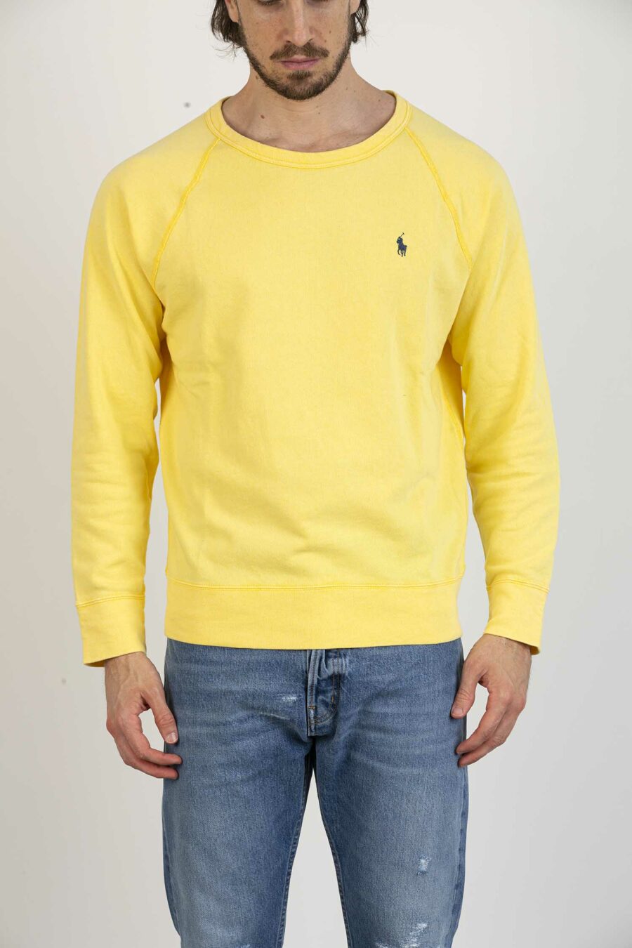 RALPH LAUREN-FELPA COTTON SPA TERRY-RL644952P2 YELLOW