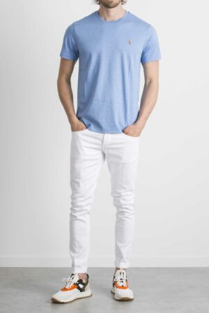 RALPH LAUREN-T-SHIRT PIMA COTTON-RL740727P1 AZZ