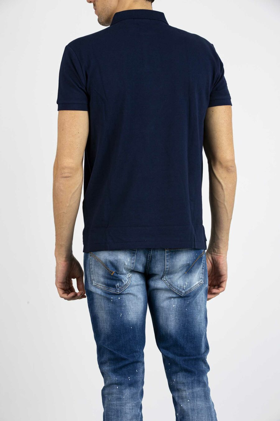 RALPH LAUREN-POLO SLIM FIT STRETCH MESH-RL795080P2 NAVY