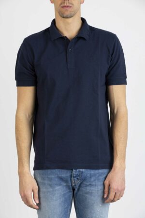 SUN68-POLO COLD DYE DETAILS EL.-SNA32103 NAVY