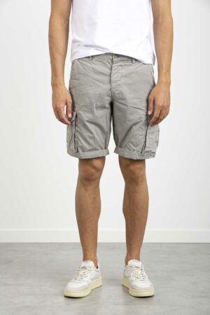 40WEFT-BERMUDA CARGO REGULAR FIT-40NICK7038 GRIGIO