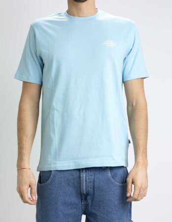 DICKIES-T-SHIRT HOLTVILLE-DICDK0A4Y3A SKYBLUE