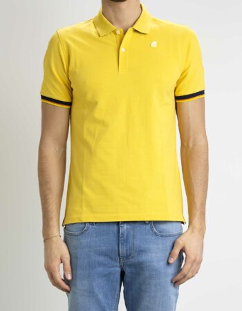 K-WAY-POLO MM VINCENT-KWK7121IW YELLOW