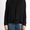 ALPHA-CARDIGAN M/L DETT. LINKS-APAD4032E NERO