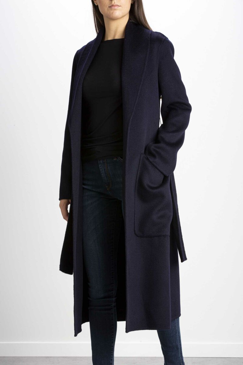 ALESSIA SANTI-CAPPOTTO DONNA-ASUD35017 BLU