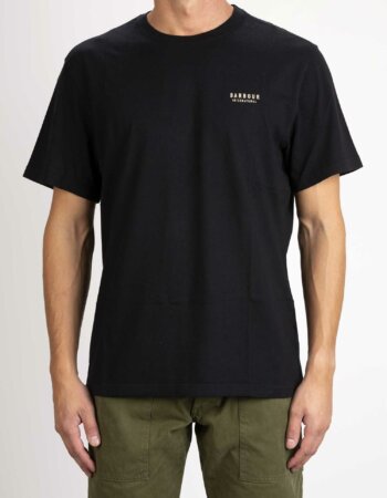 BARBOUR-T-SHIRT RICO-BBMTS1208 BLACK