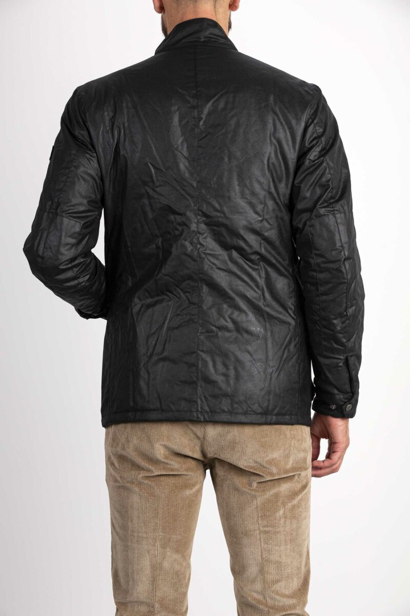 BARBOUR-GIUBBINO DUKE WAX-BBMWX0337A3 BLACK