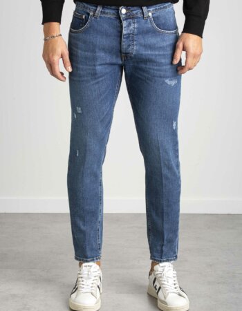 BEABLE-JEANS DAVIS SCURO-BEADAVISGKC DENIM