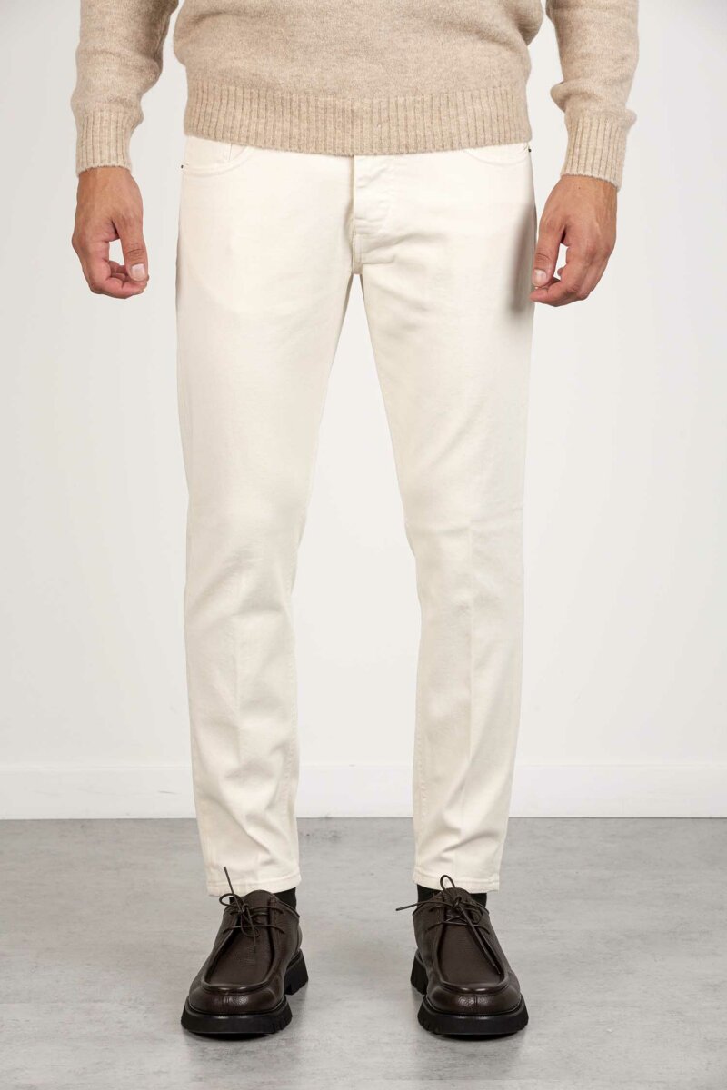 BEABLE-JEANS BULL DAVIS SHORTER-BEDAVISSHOBULL LATTE