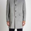 SELECT BOX-CAPPOTTO UOMO LUNGO-CIE22139FODEDRAP GRIGIO