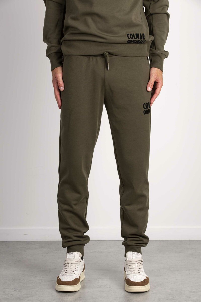 COLMAR ORIGINALS-PANTALOINI IN FELPA-COL62124XW VERDE