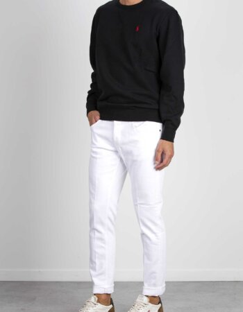 DONDUP-JEANS GEORGE BIANCO DR4-DDUP232BS0033U BIANCO