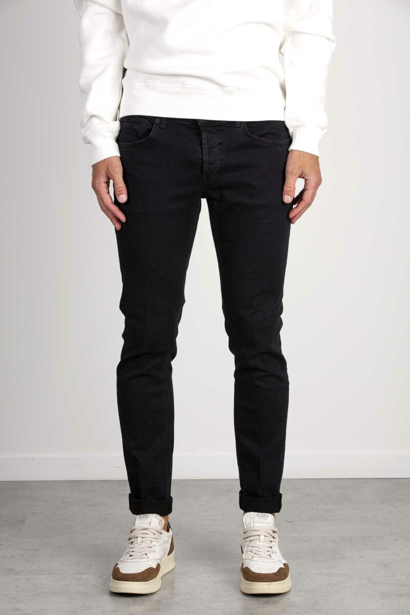 DONDUP-JEANS COLOR GEORGE GM4-DDUP232DSE315GM4 NERO