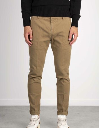 DONDUP-PANTALONE GAUBERT-DDUP235AS0080 CAMMELLO