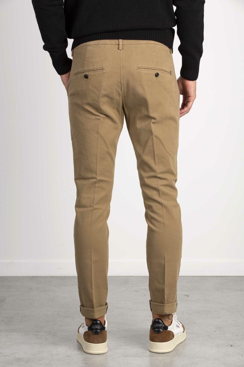 DONDUP-PANTALONE GAUBERT-DDUP235AS0080 CAMMELLO