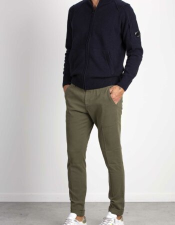 DONDUP-PANTALONE GAUBERT-DDUP235AS0080 VERDE