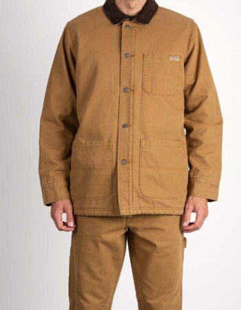 DICKIES-GIACCA CANVAS CHORE-DICDK0A4XGA BROWN