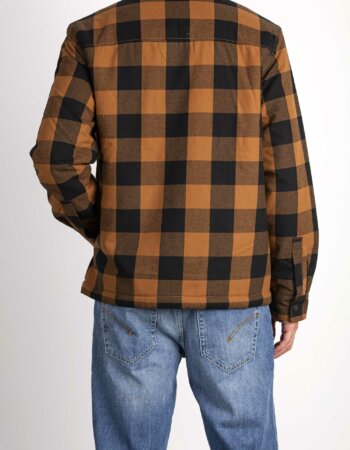 DICKIES-CAMICIA LINED SACRAMENTO-DICDK0A4XGR BROWN