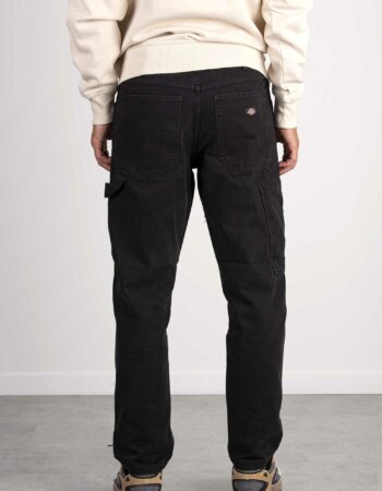 DICKIES-PANTALONE CANVAS CARPENTER-DICDK0A4XIF BLACK