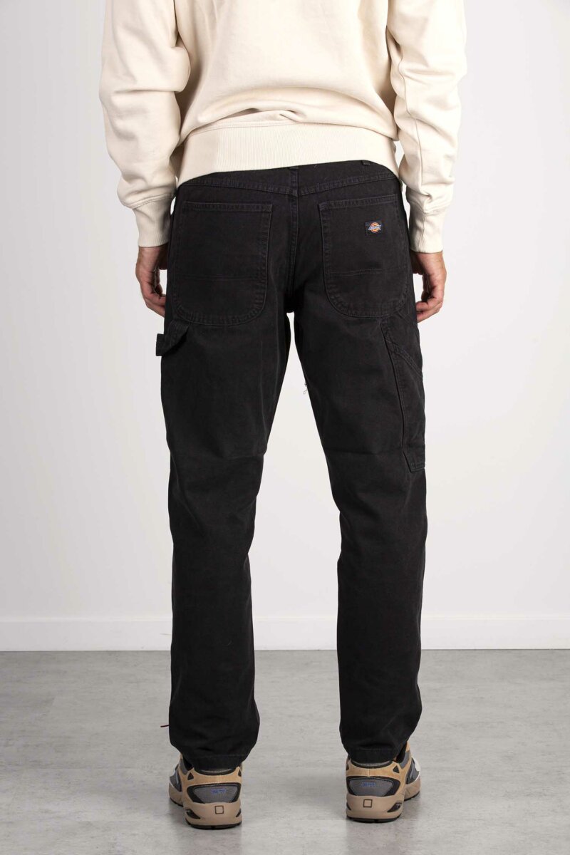 DICKIES-PANTALONE CANVAS CARPENTER-DICDK0A4XIF BLACK