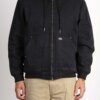 DICKIES-GIACCA HOODED DUCK CANVAS-DICDK0A4XZ3 BLACK