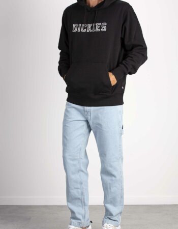 DICKIES-FELPA MELVERN HOODIE-DICDK0A4YK7 BLACK