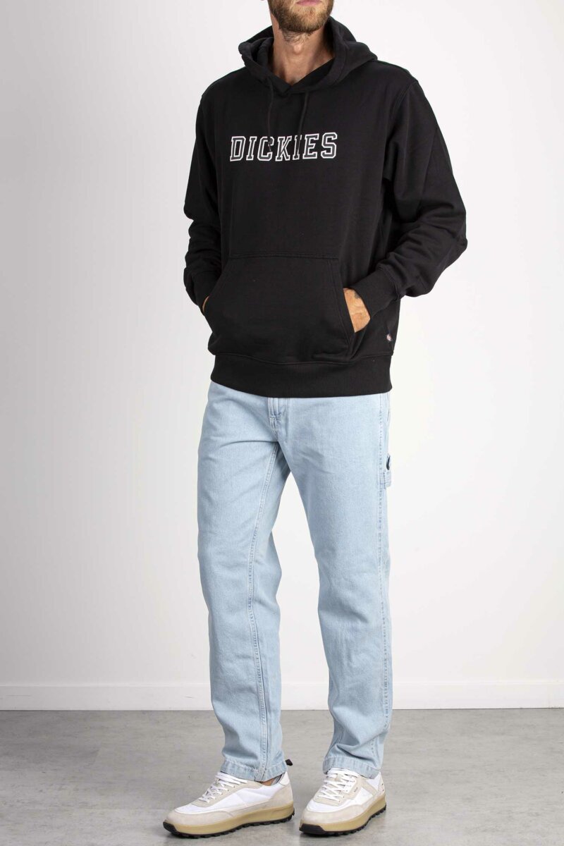 DICKIES-FELPA MELVERN HOODIE-DICDK0A4YK7 BLACK