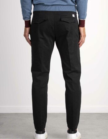 DEPARTMENT FIVE-PANTALONE PRINCE CHINOS CROP-DPUP0051TS0027 NERO