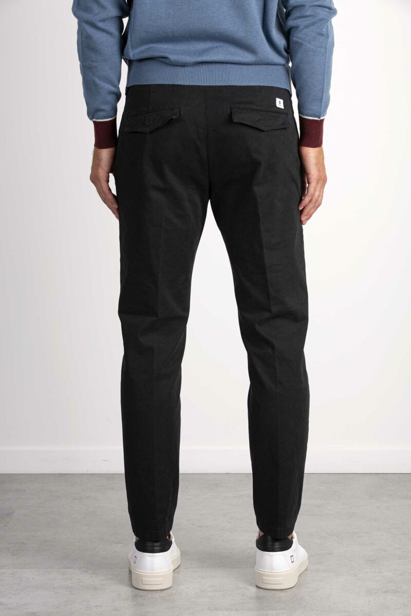 DEPARTMENT FIVE-PANTALONE PRINCE CHINOS CROP-DPUP0051TS0027 NERO