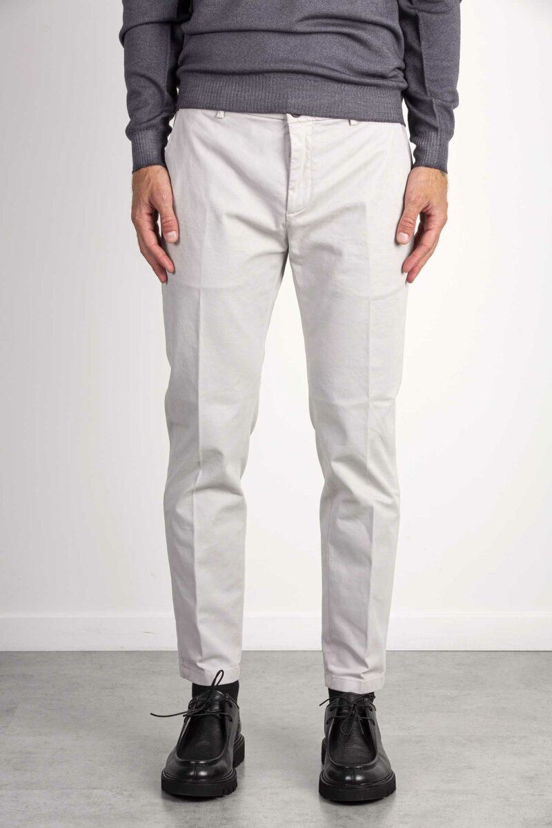 DEPARTMENT FIVE-PANTALONE PRINCE CHINOS CROP-DPUP0051TS0027 STUCCO