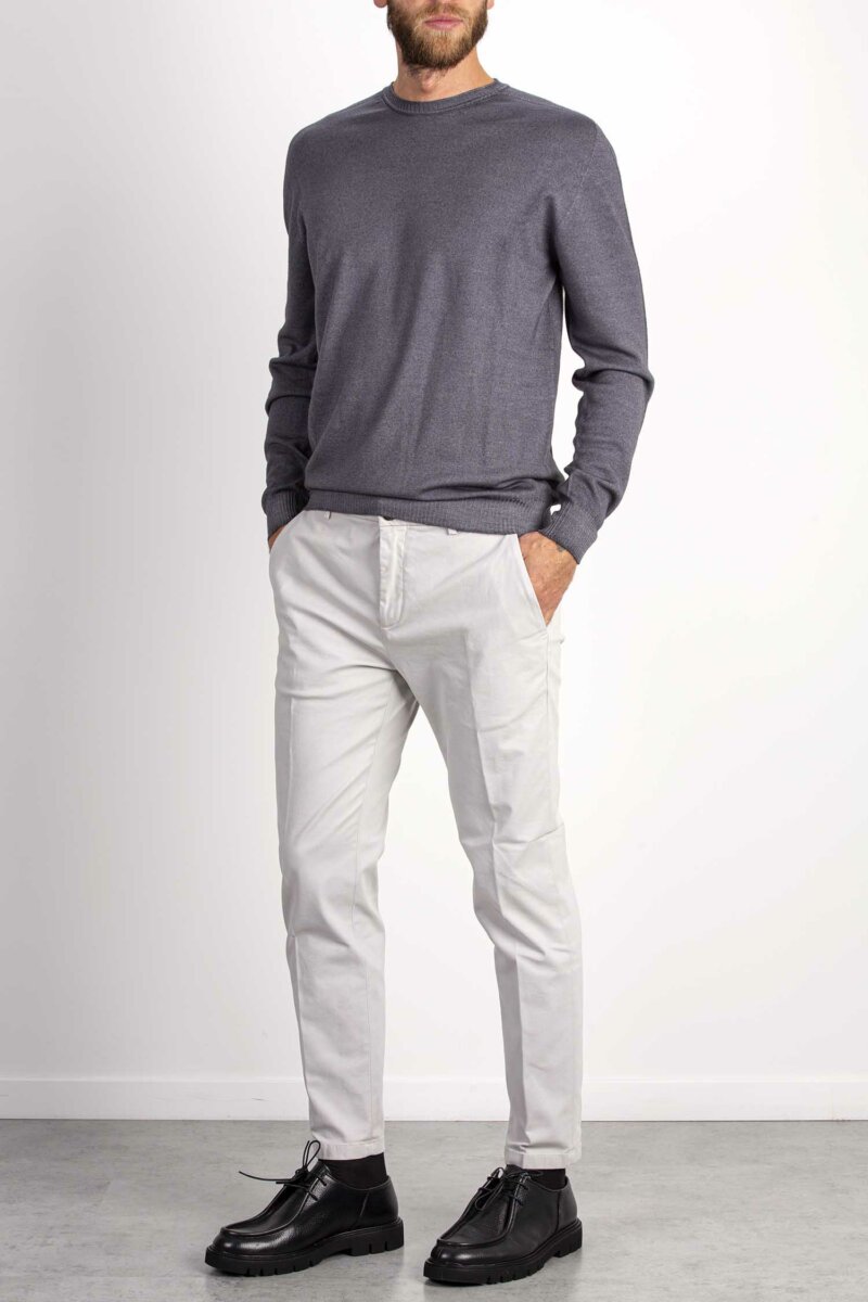 DEPARTMENT FIVE-PANTALONE PRINCE CHINOS CROP-DPUP0051TS0027 STUCCO