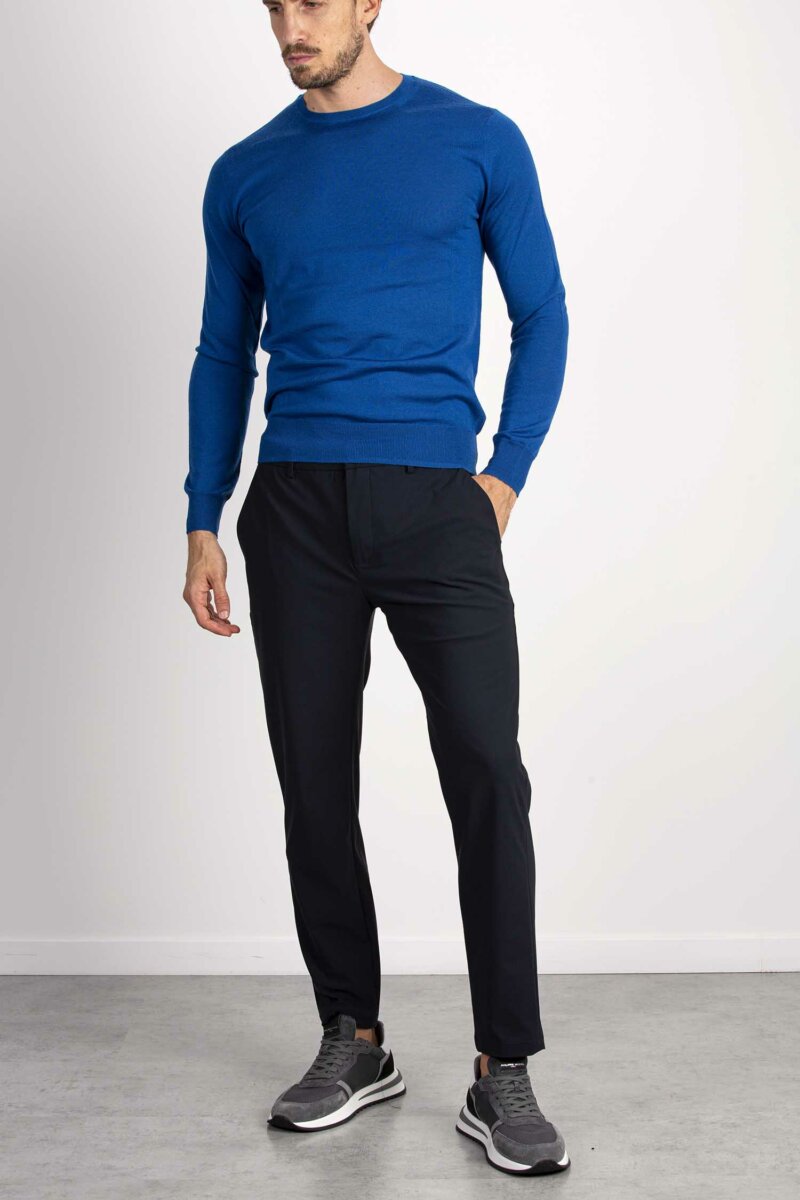 DEPARTMENT FIVE-PANTALONE PRINCE CHINOS CROP-DPUP0052TS0103 NAVY