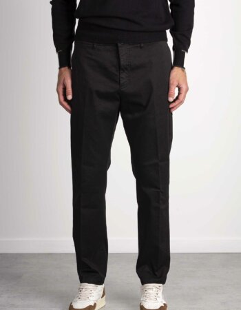 DEPARTMENT FIVE-PANTALONE OFF CHINOS CLASSIC-DPUP0071TS0061 NERO