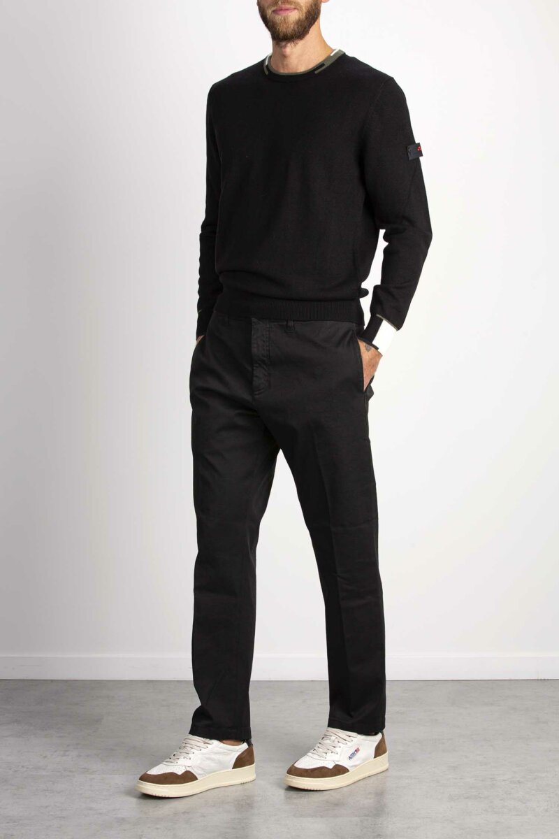 DEPARTMENT FIVE-PANTALONE OFF CHINOS CLASSIC-DPUP0071TS0061 NERO