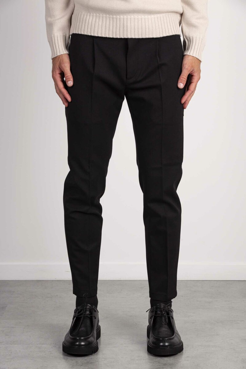 DEPARTMENT FIVE-PANTALONE PRINCE PENCES CHINOS-DPUP0182TS0133 NERO