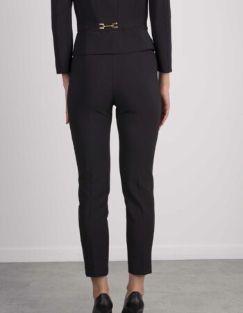 ELISABETTA FRANCHI-PANTALONE ESSENTIAL-EFPA00836E2 NERO