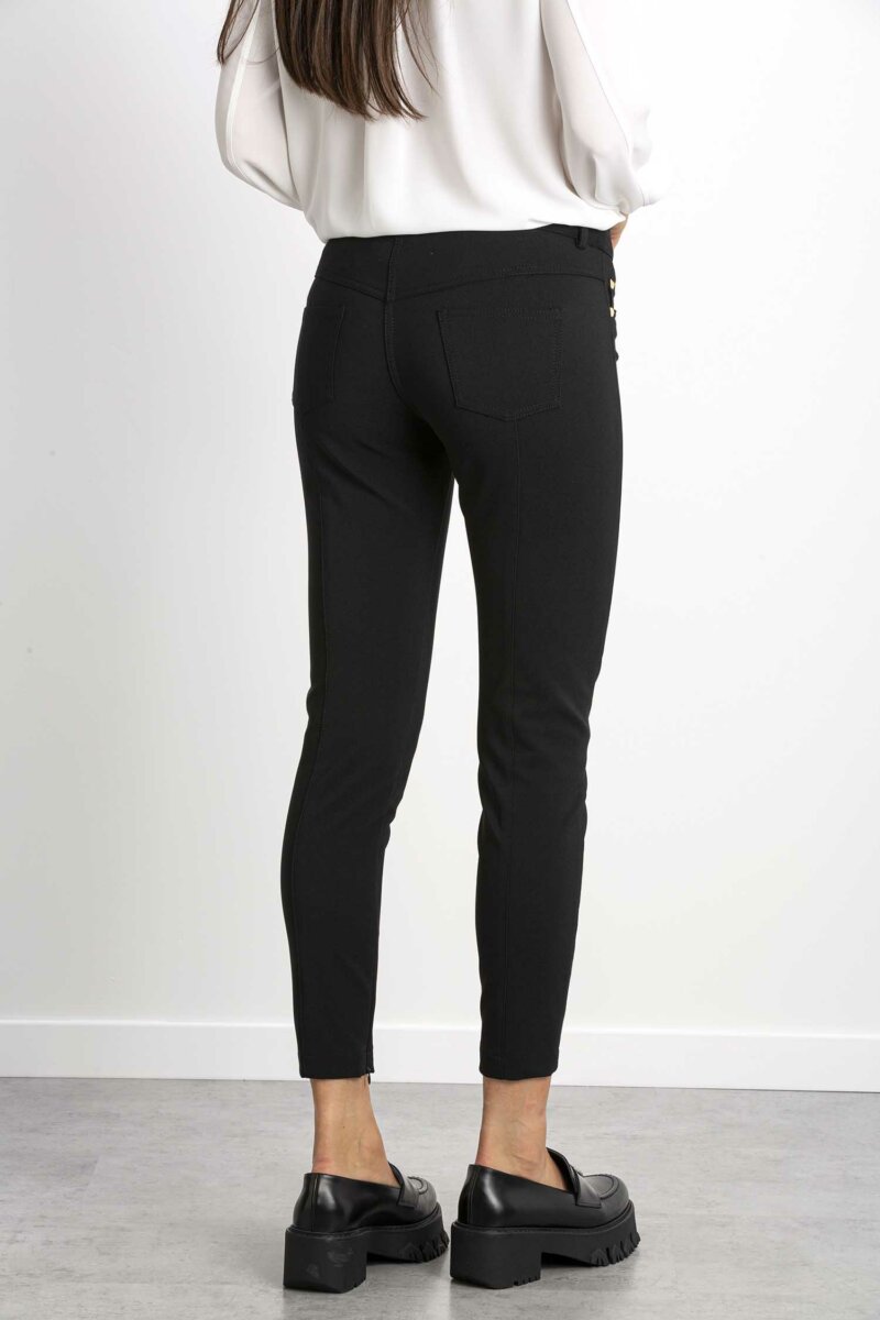 ELISABETTA FRANCHI-PANTALONE-EFPA02626E2 NERO