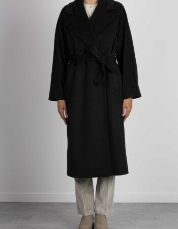 EMME MARELLA-CAPPOTTO PANNO SOFT-EMANTONIA NERO