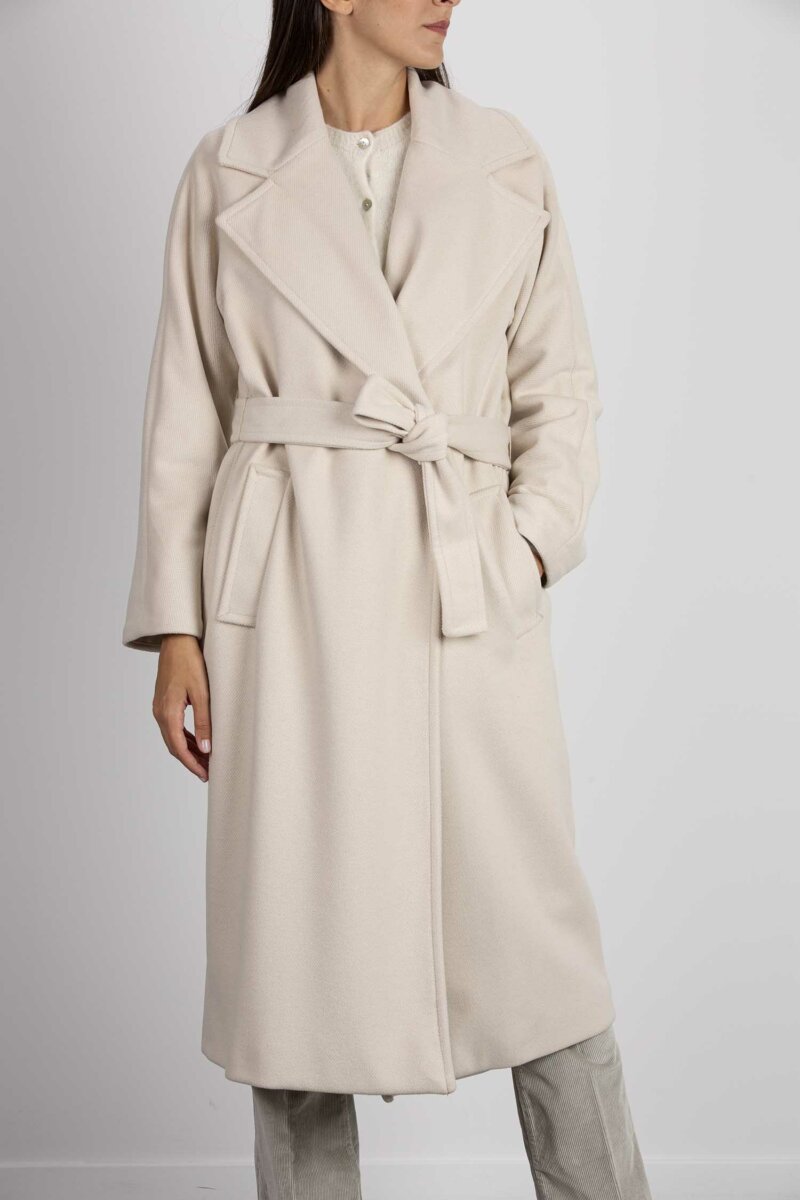 EMME MARELLA-CAPPOTTO PANNO SOFT-EMANTONIA PANNA