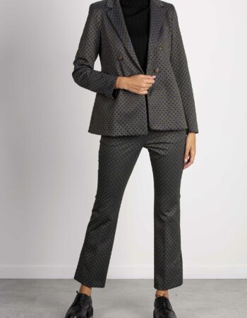 EMME MARELLA-PANTALONE JERSEY JACQUARD-EMPEPEA3 KAKI