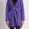 EMME MARELLA-CAPPOTTO DOUBLE-EMPERA VIOLA