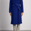 EMME MARELLA-CAPPOTTO VELOUR-EMPERIM BLUETTE