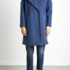 EMME MARELLA-CAPPOTTO IN JERSEY BOUCLE'-EMRITIRO BLUETTE