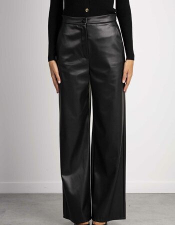 EMME MARELLA-PANTALONE IN JERSEY-EMSAX NERO