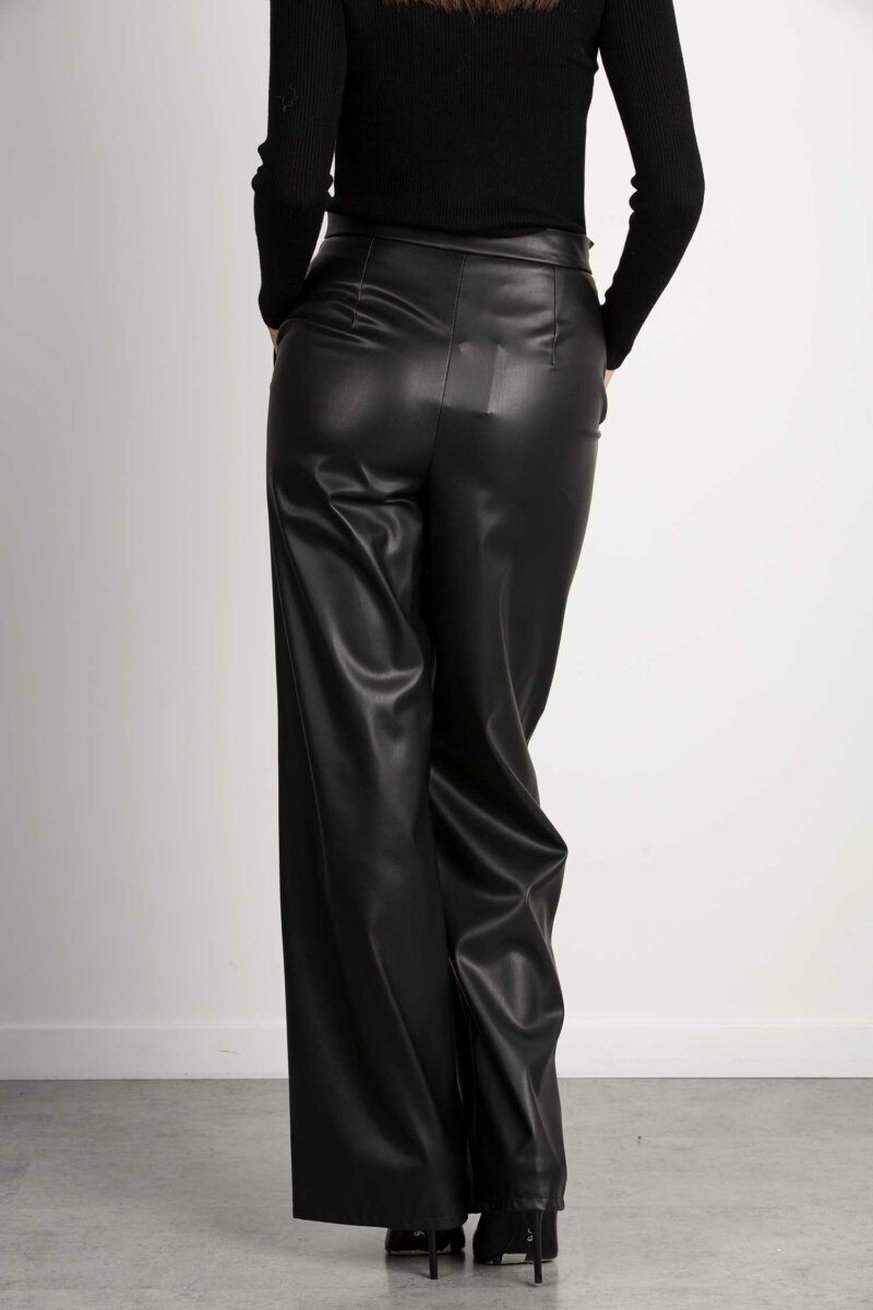 EMME MARELLA-PANTALONE IN JERSEY-EMSAX NERO