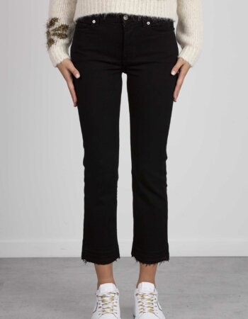 7 FOR ALL MANKIND-STRAIGHT CROP SOHO NIGHT-FORJSYXU790NN BLACK